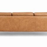 3-seater leather sofa