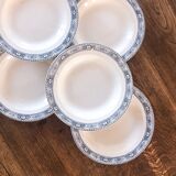 6 plates Iron Earth R&A Salins
