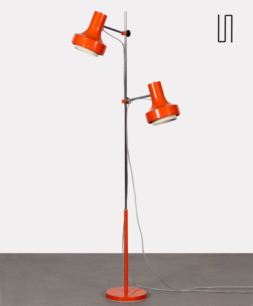 Vintage floor lamp by Josef Hurka for Napako, 1970
