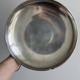 Antique silver-plated metal cup