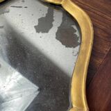 Old wooden mirror