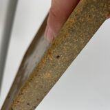 Lot of 5 square plates gres pyrite Pierre Digan La Borne