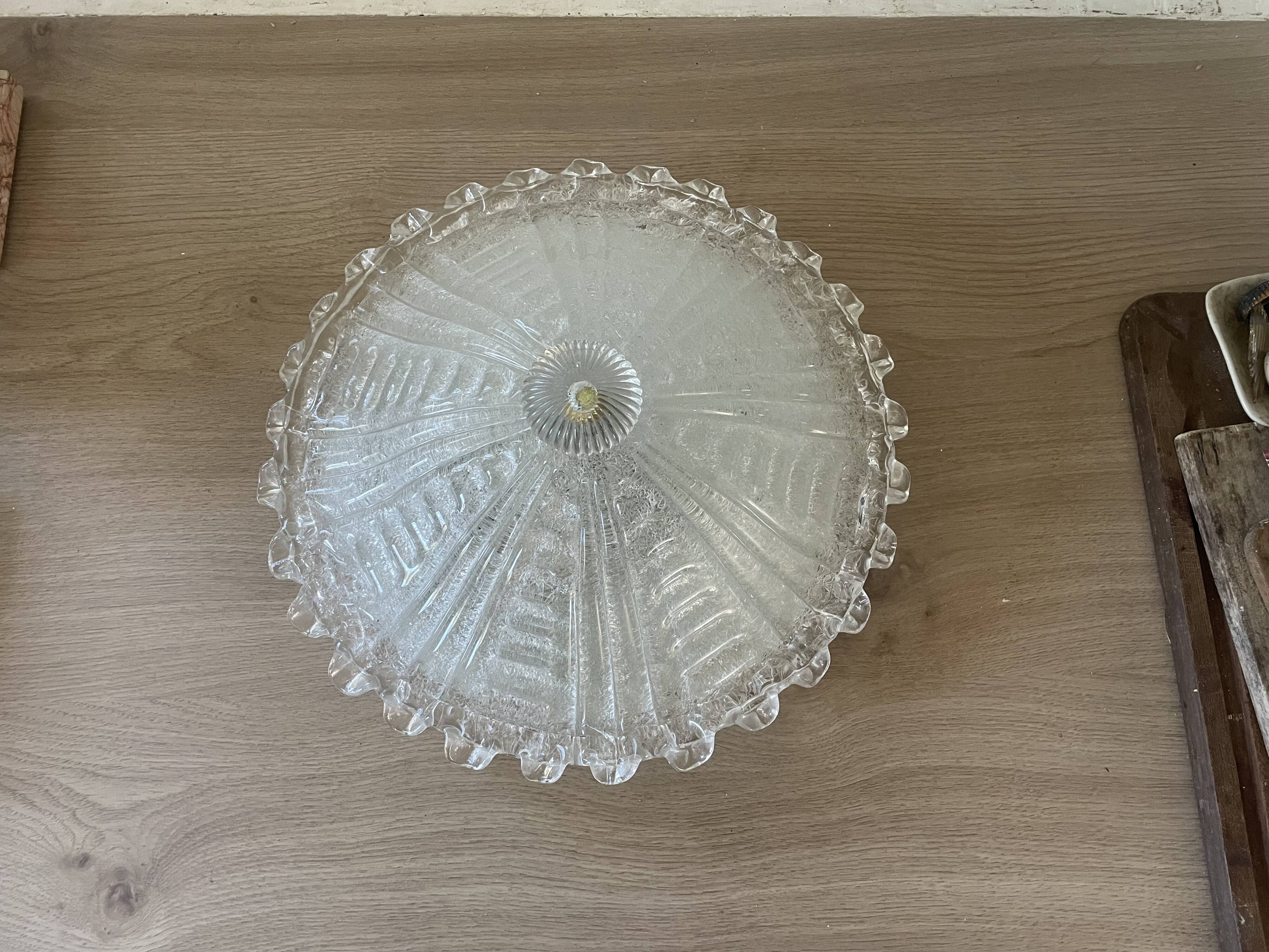 Murano-style glass ceiling light 36cm