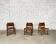 Ensemble de trois fauteuils Knud Friis années 1960