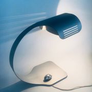 Aluminium Colomba Design Desk Lamp by Walter & Moretti, France, 1972