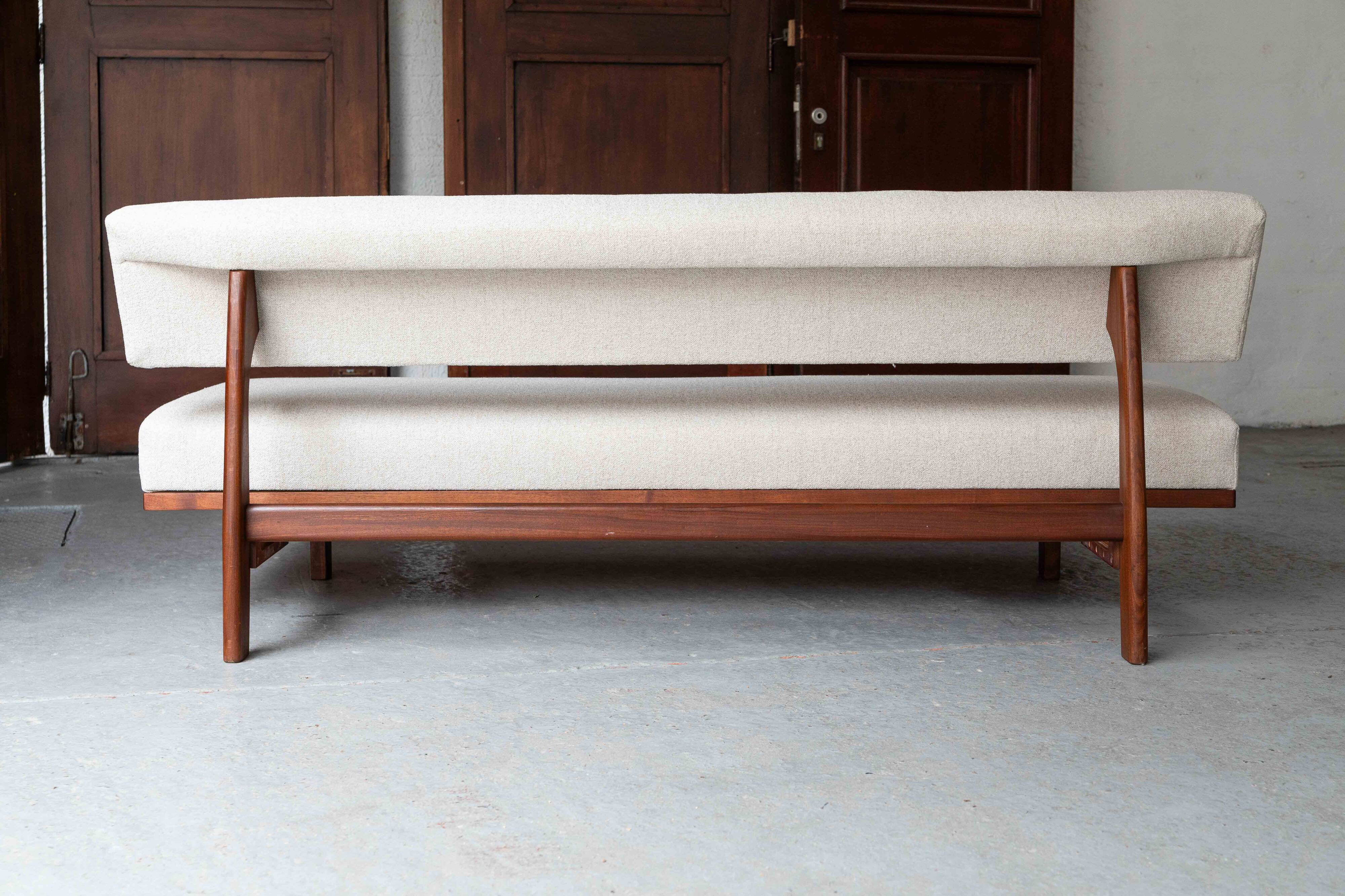Daybed/ 3-seater sofa by Hans Bellmann for Wilkhahn, Germany, 1960's