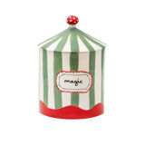 Ceramic earthenware box