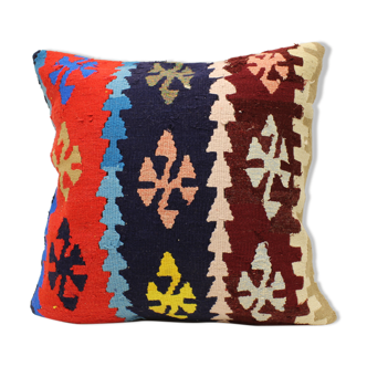 60x60 cm kilim cushion,vintage cushion cover