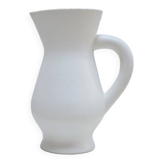 Vintage ceramic pitcher by the Saint Clément France factory