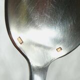 12 Silver-plated metal teaspoons 18 grs, Uniplat model