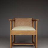 Modernist Hague School Armchair attributed to Frits Spanjaard, 1920s