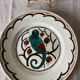 Ironstone plates, K&G Luneville, parakeet model.