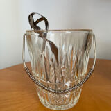Ice bucket and its vintage tongs 1970