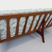 Scandinavian 3-seater sofa bench by Arne Wahl Iversen for Komfort in teak