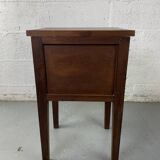 Wooden bedside table