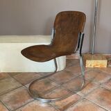 Pair of cidue chairs model c2 1970