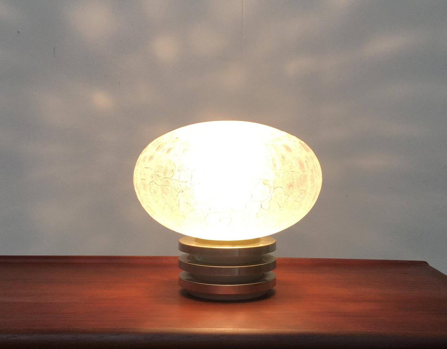 German table lamp Bulb from the mid-century by Doria Leuchten, 1970s