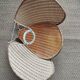 Vintage petal wall light