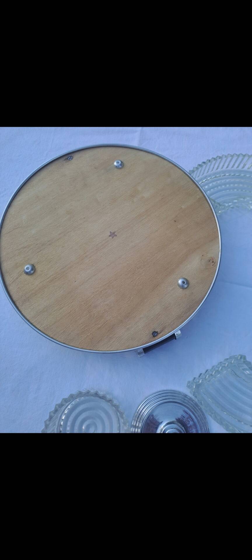 Art Deco aperitif platter