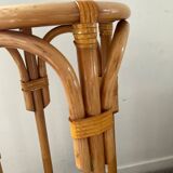 Vintage rattan seat from the 70s