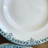Set of 6 plates Longwy model Regina