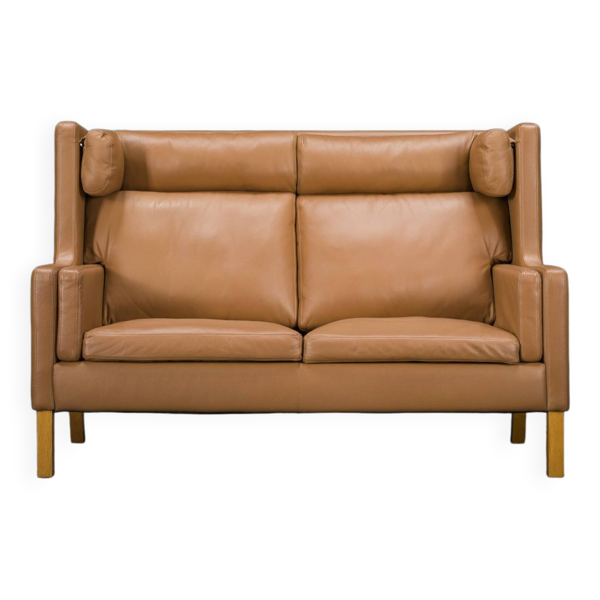 Leather Sofa 2292 by Børge Mogensen for Fredericia