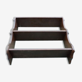 Etagere bois vintage hêtre