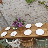 Oak farmhouse table