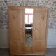 Renovated Art Deco oak wardrobe