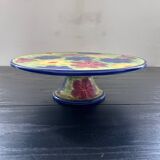 Pie dish on foot