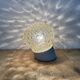 Vintage White Porcelain Wall Light, 1970s