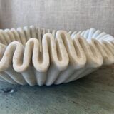 Hand-carved marble platter