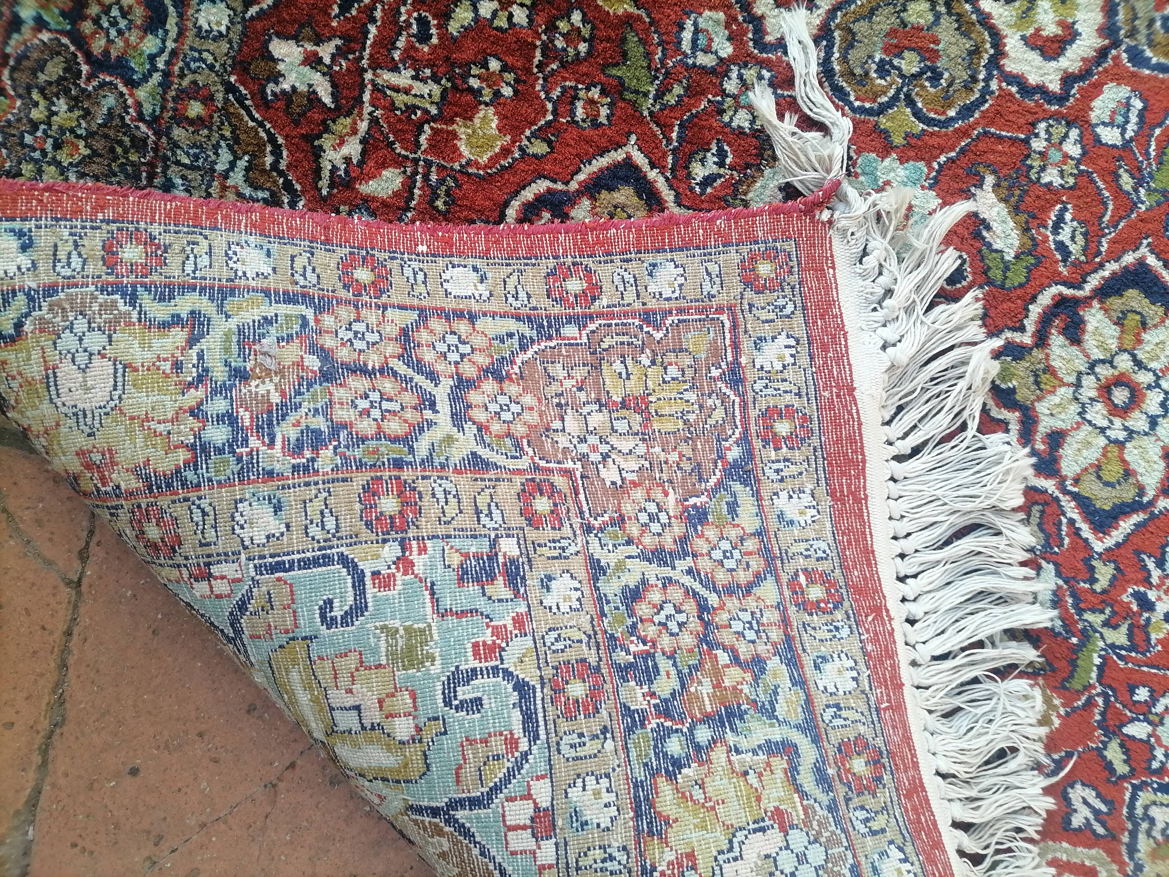 Old oriental carpet 170 x 93 cm