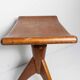 Swiss adjustable piano stool 1945 rocket foot