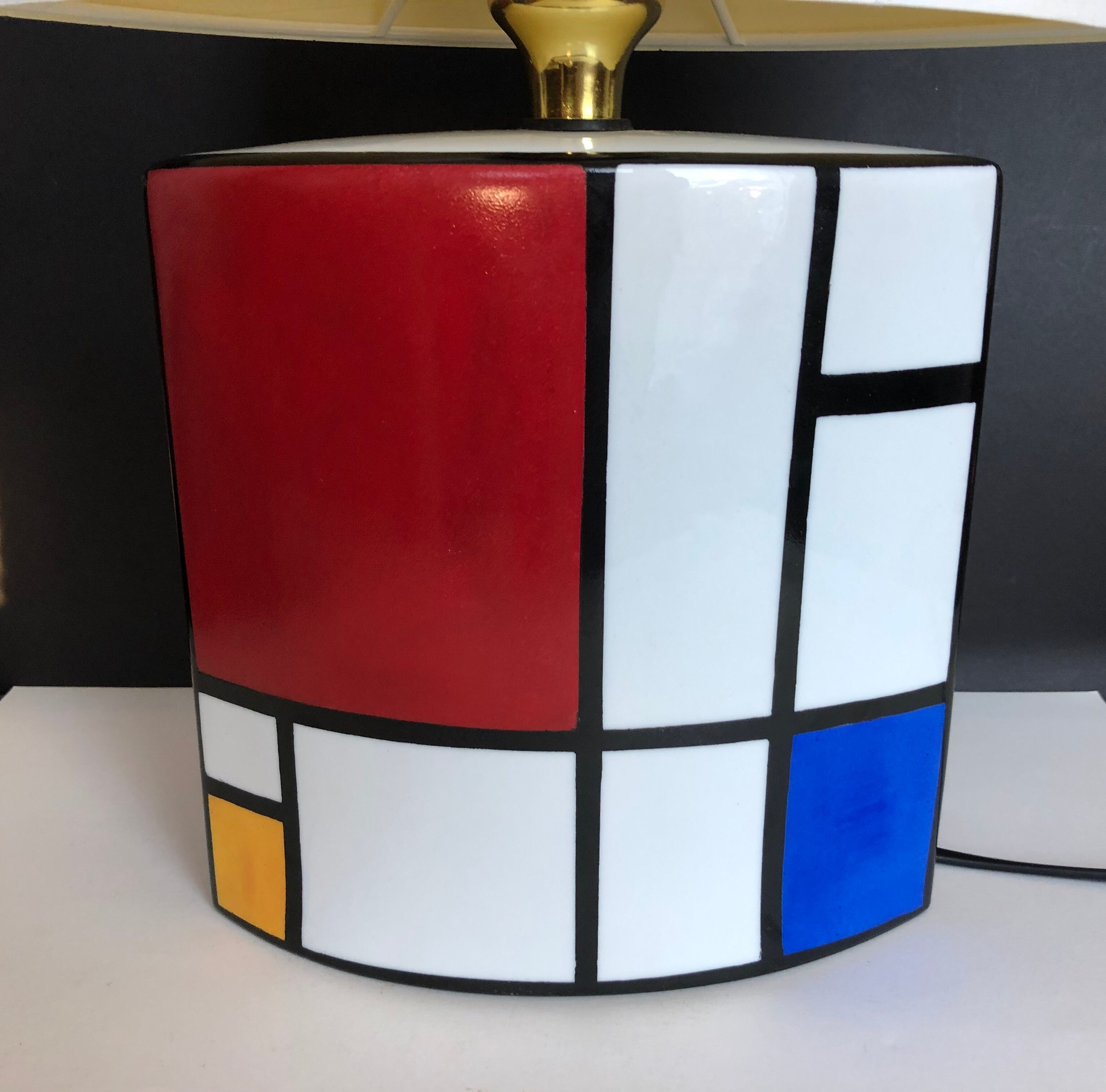 Mondrian décor lamp