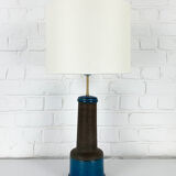 Vintage Scandinavian ceramic table lamp, Nils Kähler for HAK, Denmark, 1960