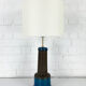 Vintage Scandinavian ceramic table lamp, Nils Kähler for HAK, Denmark, 1960