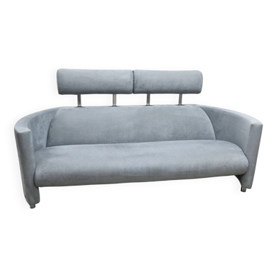 Canapé Negresco Design Bernard Massot Pour Neology France Velour moiré
