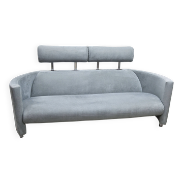 Canapé Negresco Design Bernard Massot Pour Neology France Velour moiré