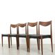 Teak Dining Chairs, Set of 4