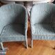 2 fauteuils vintage en rotin