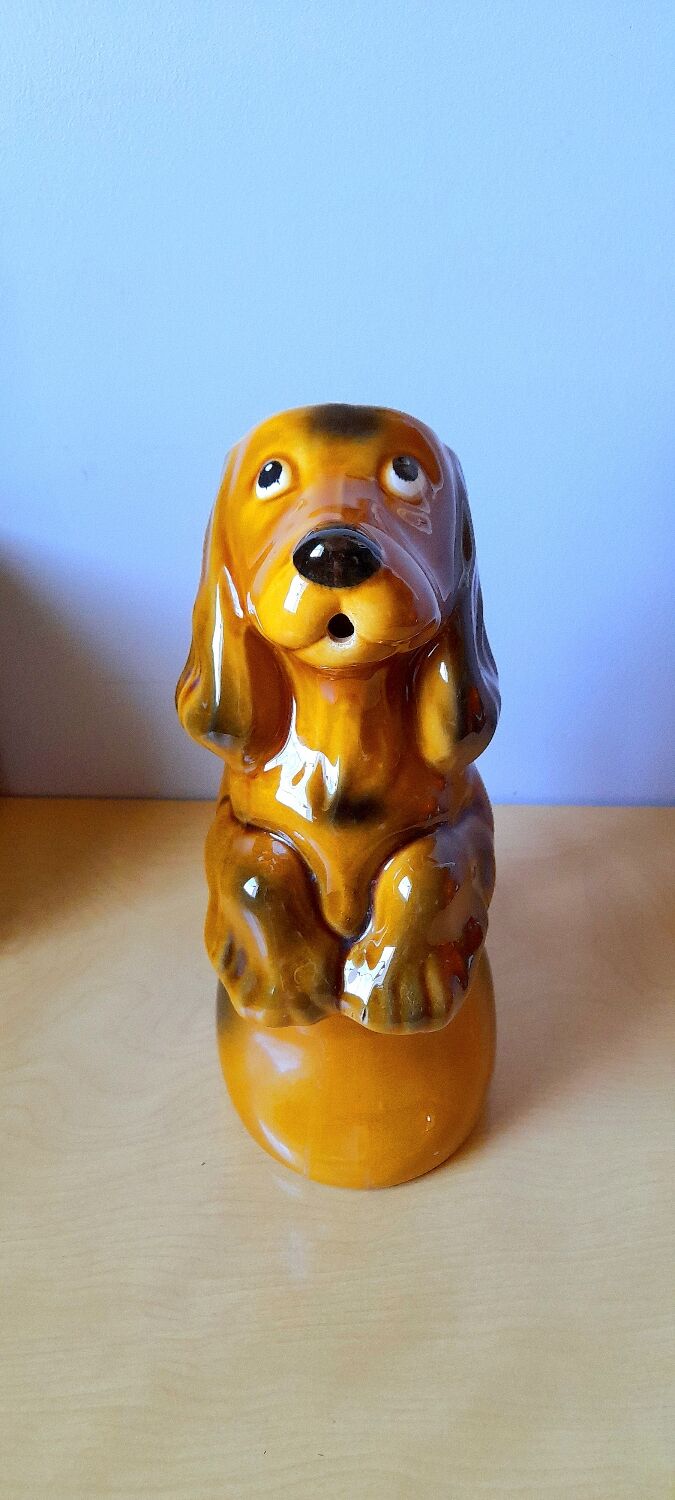 Pichet en barbotine Tekel 70s