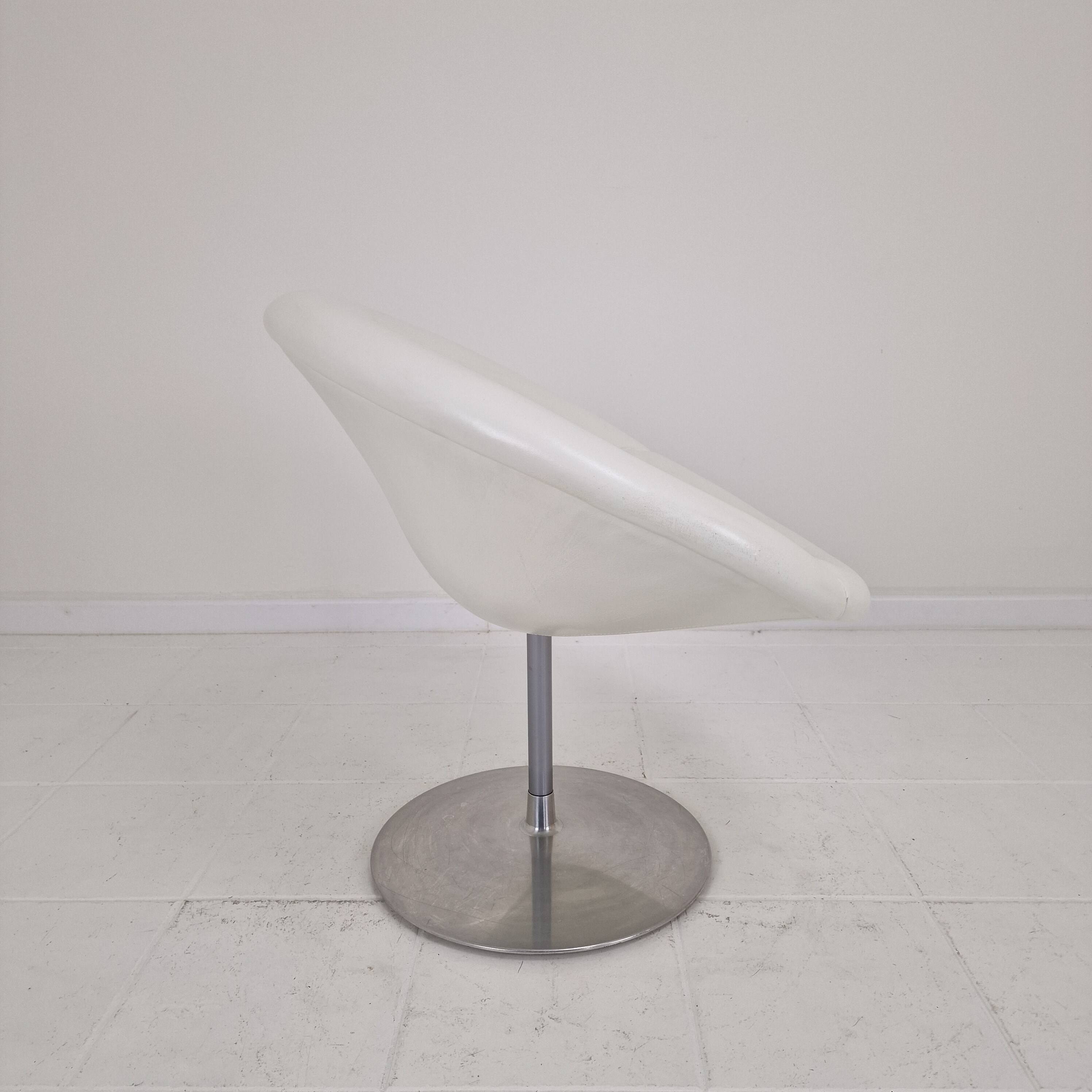 Artifort Little Globe Chair by Pierre Paulin in Leather, 1980's