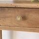 Small rustic walnut table/desk – 19th century