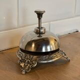 Silver metal hotel doorbell