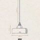 URSULE - Red terracotta - Wall light