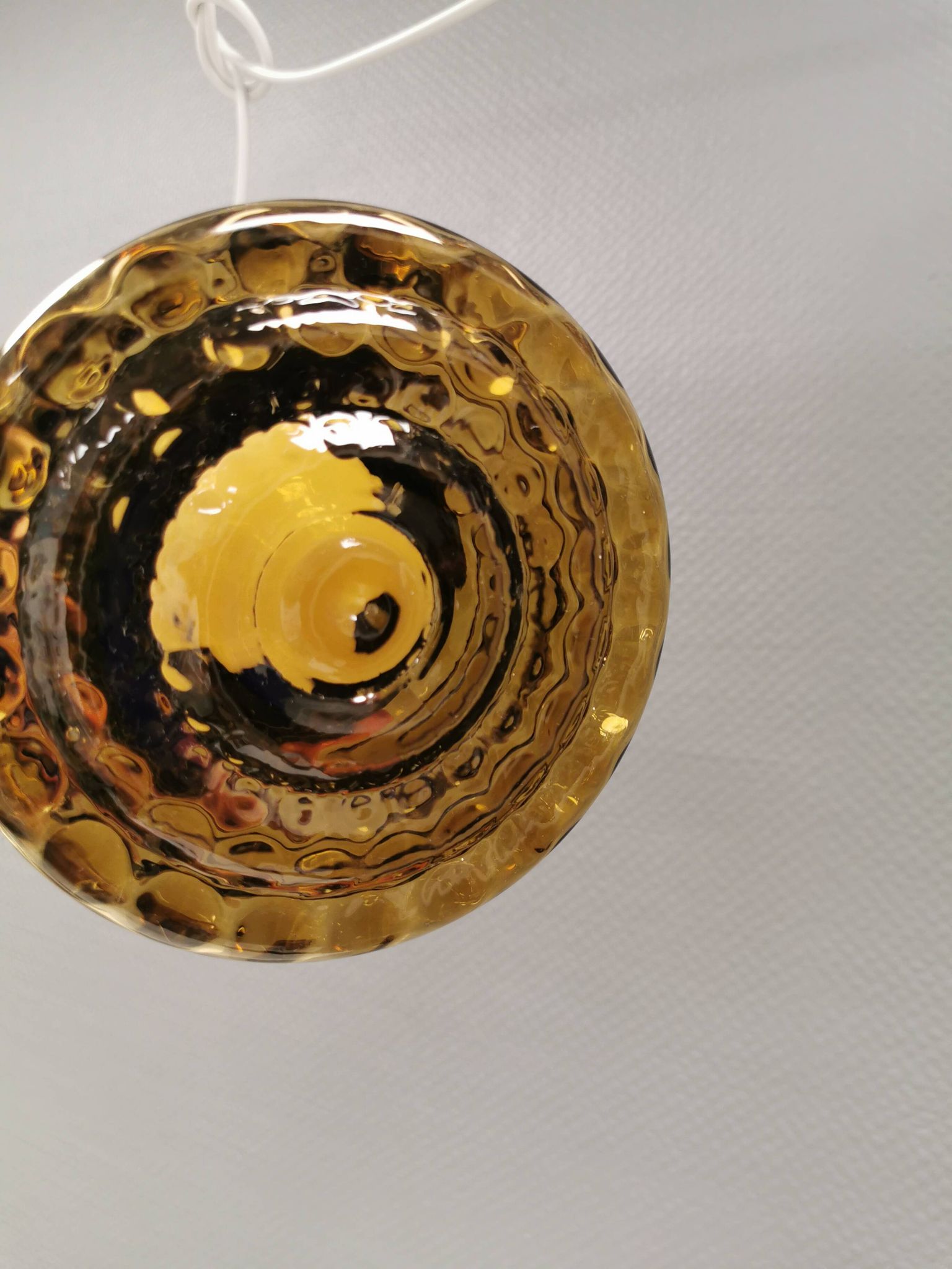 Danish vintage hanging lamp from the 1980s.