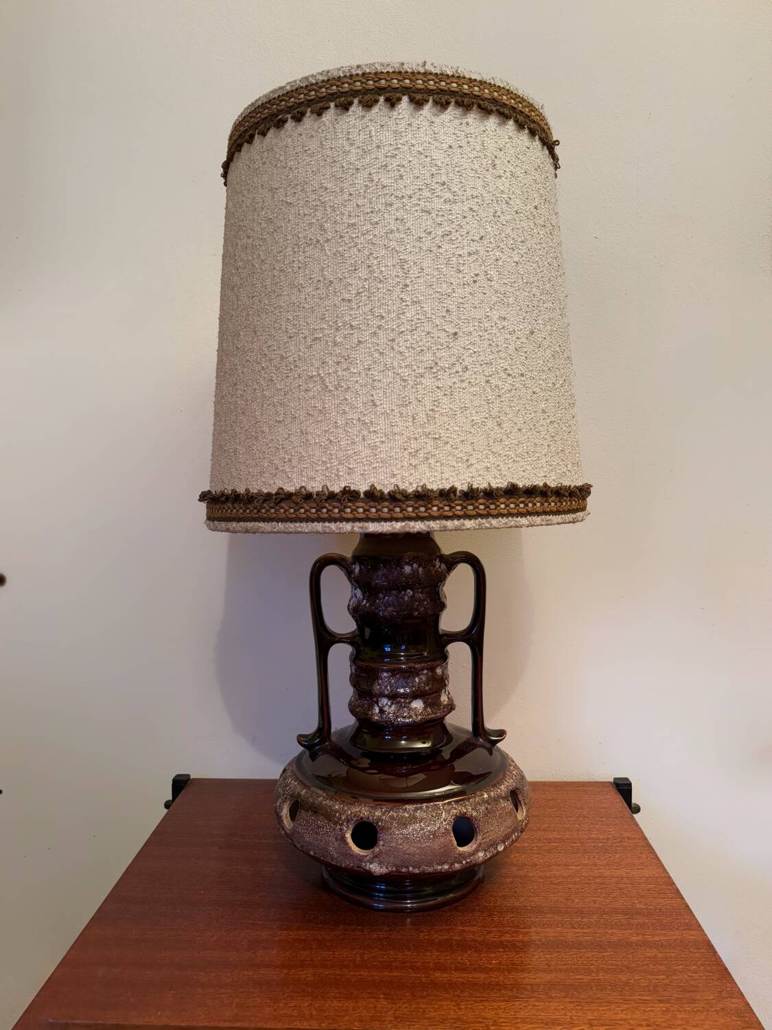 60s ceramic lava lamp