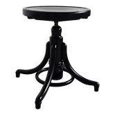 Tabouret de piano en bois courbé par J.J. Kohn, 1900s