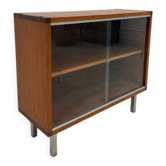 1970s glass-fronted sideboard